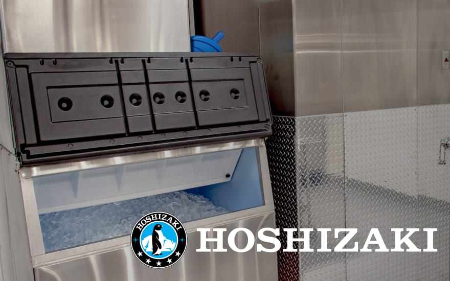 Hoshizaki FD-1002MAJ-C 22" Nugget Ice Machine Head, 890 lb/day, Air Cooled
